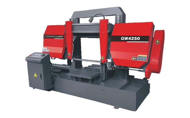 藤县GW4250双柱龙门卧式带锯床